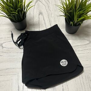 Black Body Glove Board Shorts with Logo